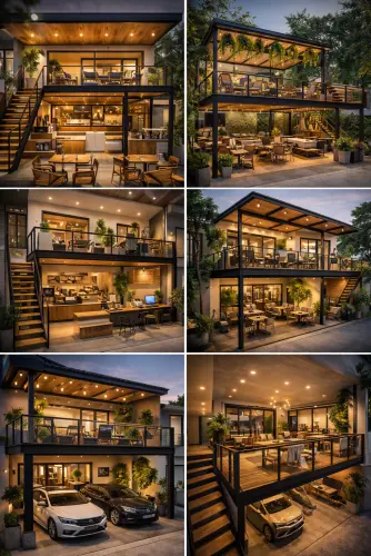 Mezannine Cafe Modern di Jatiuwung
