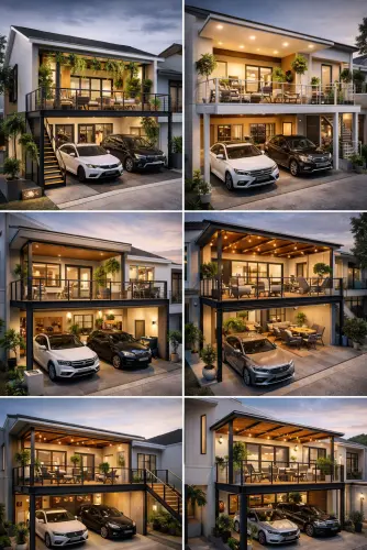 Mezannine Teras Rumah Keren di Jatiuwung